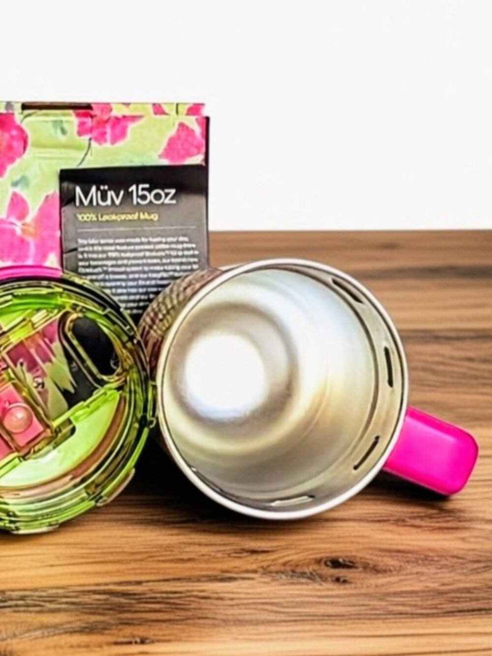 BrüMate Müv 15oz in Hibiscus! Limited Edition! NIB! 🌺 - Picture 7 of 7